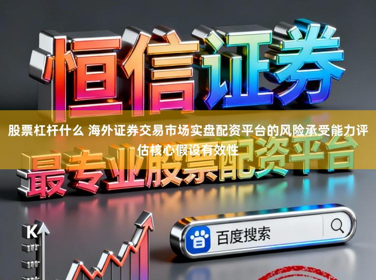 股票杠杆什么 海外证券交易市场实盘配资平台的风险承受能力评估核心假设有效性
