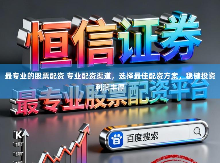 最专业的股票配资 专业配资渠道，选择最佳配资方案，稳健投资利润丰厚
