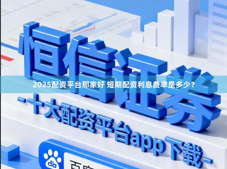2025配资平台那家好 短期配资利息费率是多少？